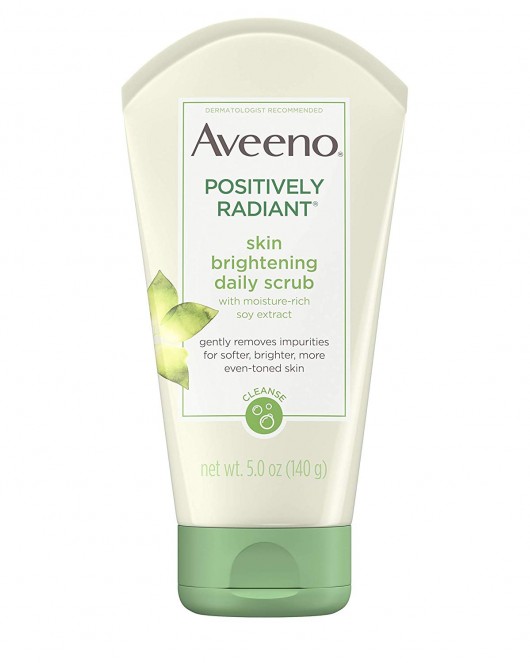 Aveeno Positively Radiant Skin Brightening Daily Scrub 7.0 Oz, 198g