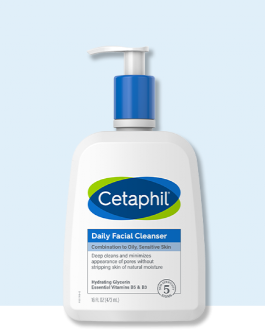 Cetaphil Daily Facial Cleanser; Combination to Oily Sensitive Skin 20 Fl Oz