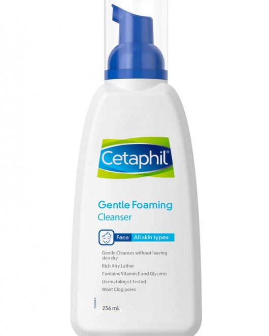 Cetaphil Gentle Foaming Cleanser 8 Fl Oz, 236 ml