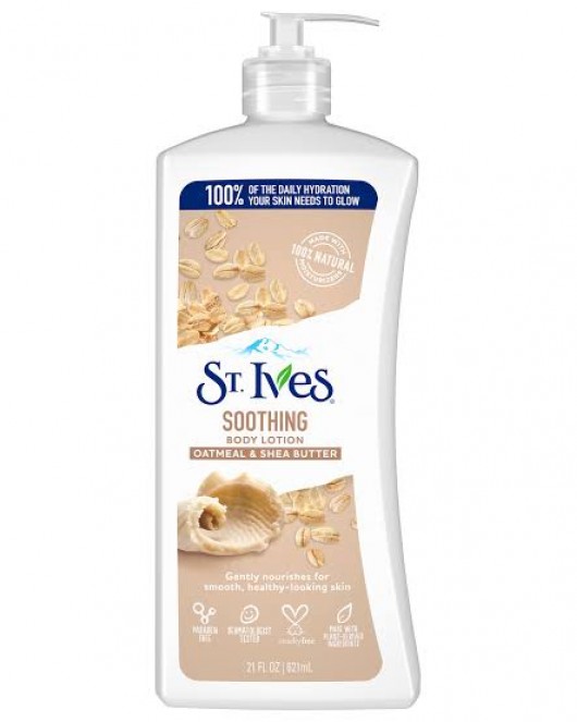 St. Ives Soothing Body Lotion - Oatmeal & Shea Butter, 621ml