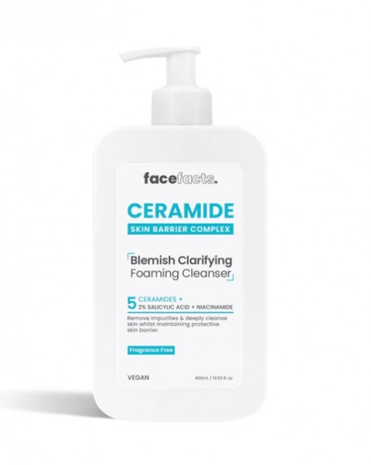 Facefacts Ceramide Blemish Clarifying Foaming Cleanser - 400ml