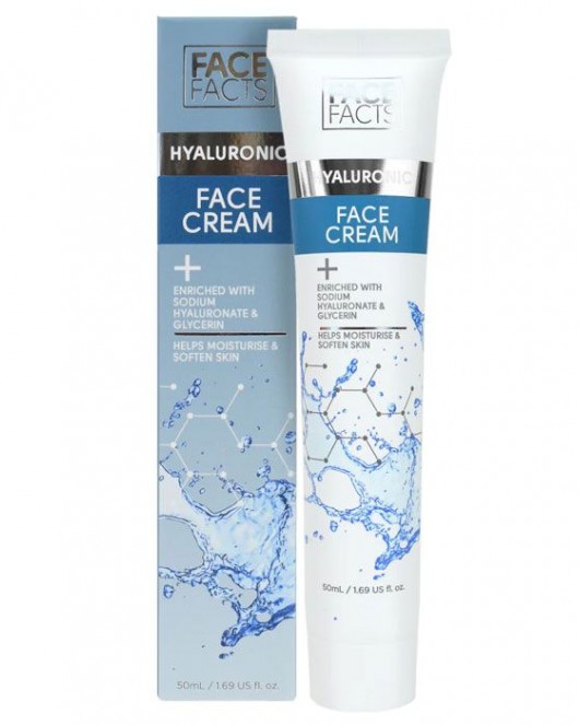 Facefacts Hyaluronic Hydrating Face Cream - 50ml