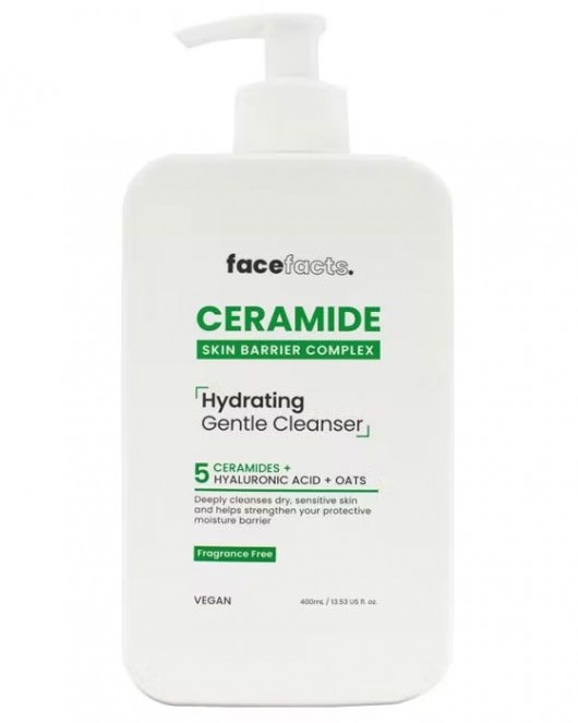Facefacts Ceramide Hydrating Gentle Cleanser - 400ml