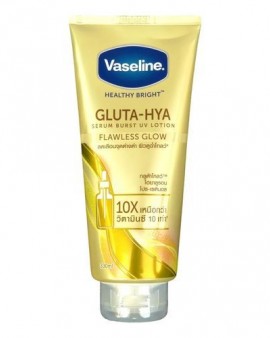 Vaseline Gluta-Hya Serum Burst UV Lotion Flawless Glow 300ml Vaseline Gluta-Hya Serum Burst UV Lotion Flawless Glow 300ml