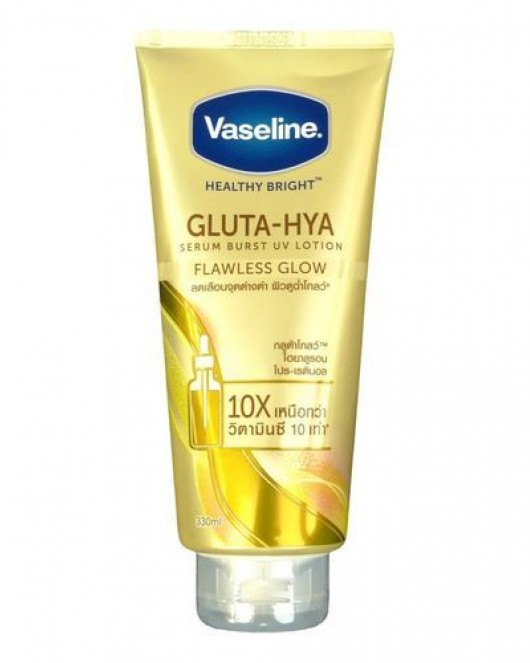 Vaseline Gluta-Hya Serum Burst UV Lotion Flawless Glow 300ml