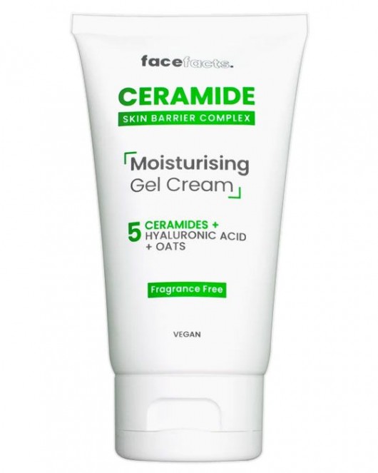 Facefacts Ceramide Moisturising Gel Cream - 50ml