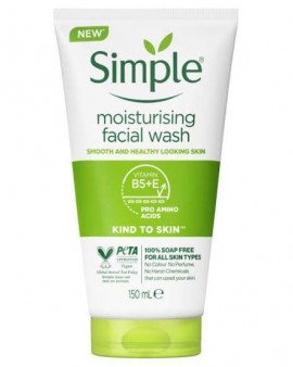 Simple Moisturising Facial Wash - 150ml (5oz) Simple Moisturising Facial Wash - 150ml (5oz)