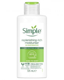 Simple Replenishing Rich Moisturizer, 125ml