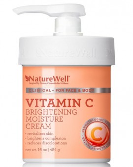 Naturewell Vitamin C Brightening Moisture Cream 16 Oz Naturewell Vitamin C Brightening Moisture Cream 16 Oz