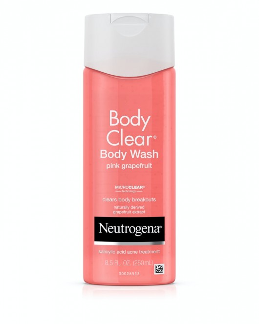 Neutrogena Body Clear Body Acne Wash Pink Grapefruit 8.5 Fl Oz, 250ml