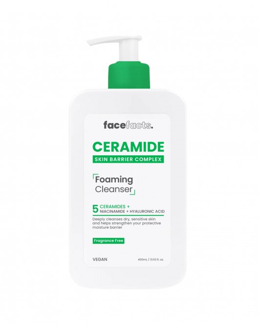 Facefacts Ceramide Foaming Cleanser - 400ml