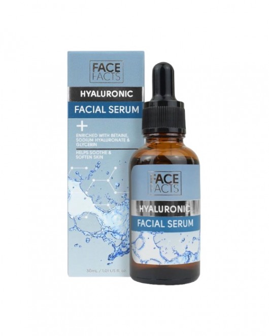 Facefacts Hyaluronic Hydrating Facial Serum - 30ml