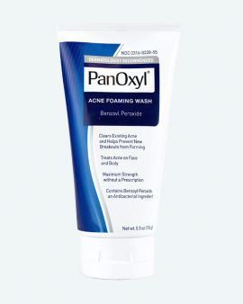 PanOxyl Acne Foaming Wash Benzoyl Peroxide 4% 156g