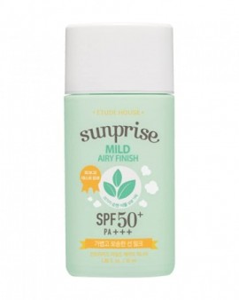 Etude House Sunprise Mild Airy Finish Sun Milk SPF50+ Sunscreen, 50g
