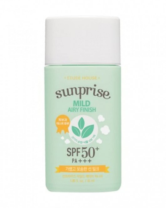 Etude House Sunprise Mild Airy Finish Sun Milk SPF50+ Sunscreen, 50g