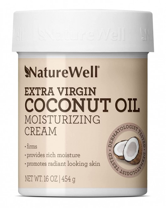 Naturewell Extra Virgin Coconut Oil Moisturizing Cream16 Oz