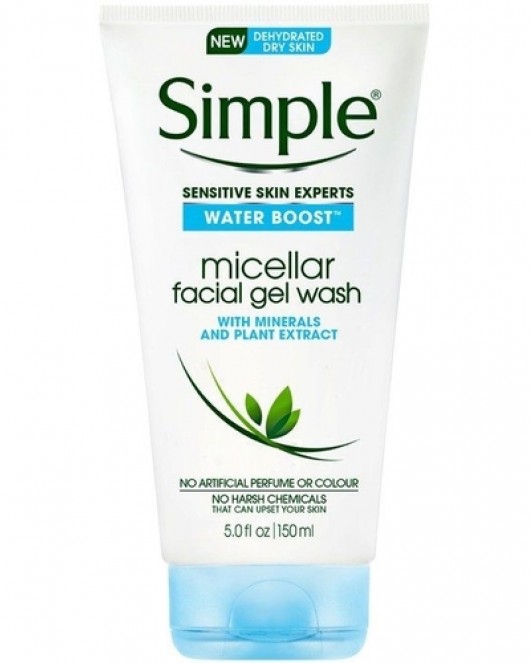 Simple Micellar Facial Gel Wash, 150ml