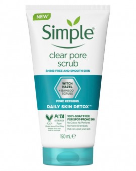 Simple Clear Pore Scrub, 150ml (5oz) Simple Clear Pore Scrub, 150ml (5oz)
